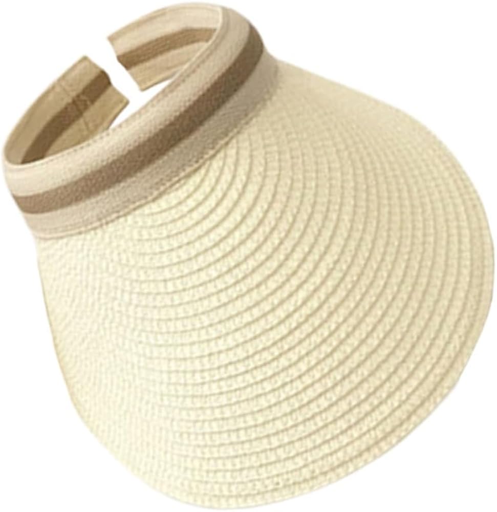 CALLARON Portable Sun Hat Beach Sunscreen Hat Open Top Cap Uv
